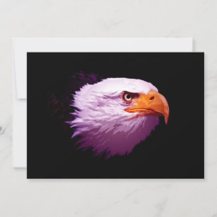 Inbjudan till Bald American Eagle - Eagle Inbjudan