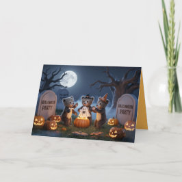 Inbjudan till Barn Halloween fest