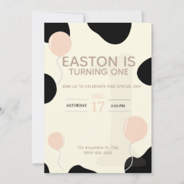 Inbjudan till barn på födelsedagen