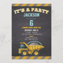 Inbjudan till barn på födelsedagen (uppbyggnad)