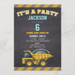 Inbjudan till barn på födelsedagen (uppbyggnad)