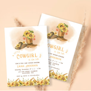 Inbjudan till barnskor i Cowgirl Land