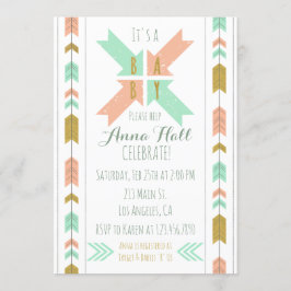 Inbjudan till barnskor i stampilen Guld