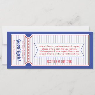 Inbjudan till Baseball Biljett