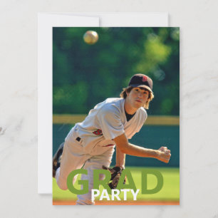 Inbjudan till Baseball Photo Studentfest
