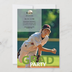 Inbjudan till Baseball Photo Studentfest II