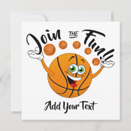 Inbjudan till basketfest