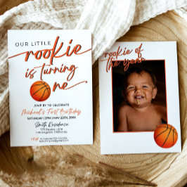 Inbjudan till basketfest Första året i basket