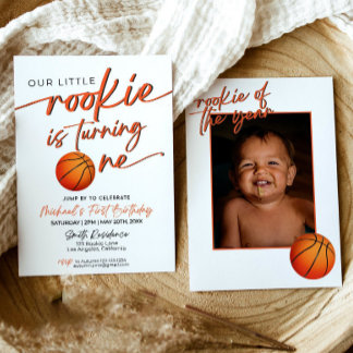 Inbjudan till basketfest Första året i basket