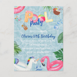 Inbjudan till bassäng-partiet