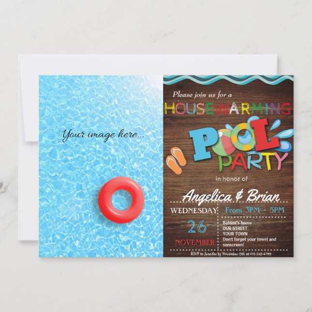 Inbjudan till Bassäng-partiet för uppvärmning av h (Framsida)