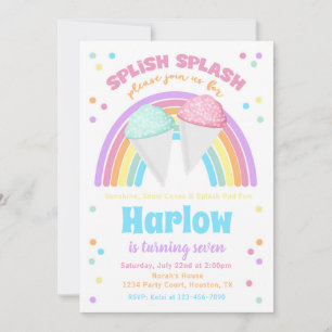 Inbjudan till Bassäng-partiet Snö Cone