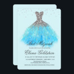 Inbjudan till bat mitzvah Glitter-tryckdiamanter<br><div class="desc">Inbjudan till bat mitzvah Glitter-tryckdiamanter</div>