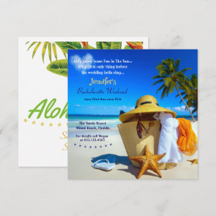 Inbjudan till Beach Bachelorette Helg