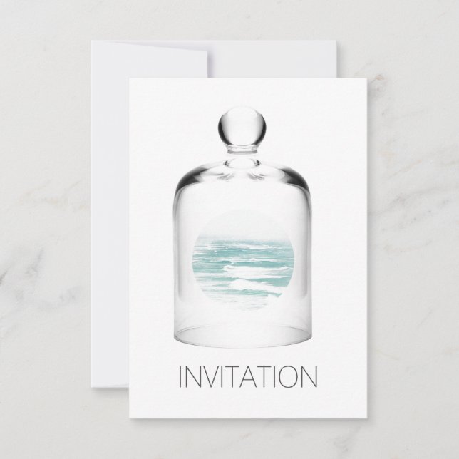 Inbjudan till Beach Sea Ocean Klubb Party Vip (Framsida)