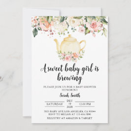 Inbjudan till Bebisjukaren Tea Party