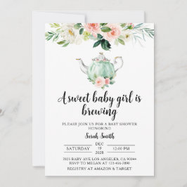 Inbjudan till Bebisjukaren Tea Party