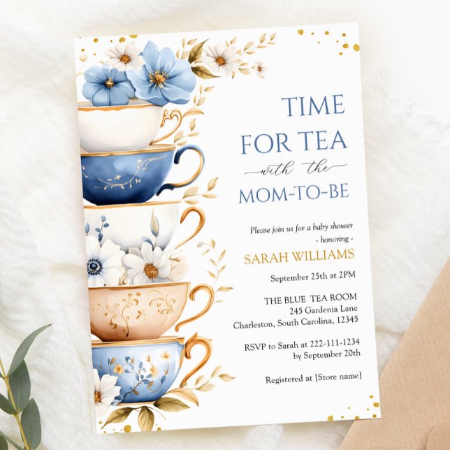 Inbjudan till Bebisjukaren Tea Party (Skapare uppladdad)