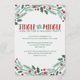 Inbjudan till Berry Jingle- och Mingle-Julfest
