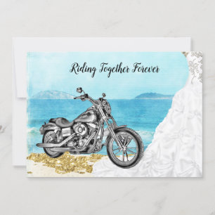 Inbjudan till bikernas bröllop