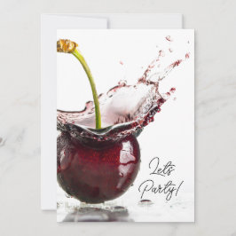 Inbjudan till Black Cherry Party