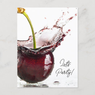 Inbjudan till Black Cherry Party