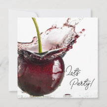 Inbjudan till Black Cherry Party