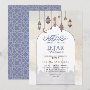 Inbjudan till blåkvarteret Måne Iftar-middagen Ram