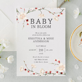 Inbjudan till Blommar av blomman i Bloom Cherry ba