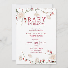 Inbjudan till Blommar av blomman i Bloom Cherry ba