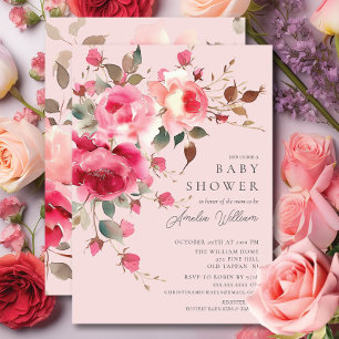 Inbjudan till Blommar för babyskor