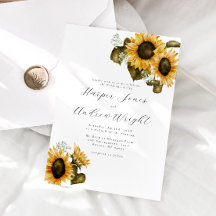 Inbjudan till Blommigt av  Rustic Solros