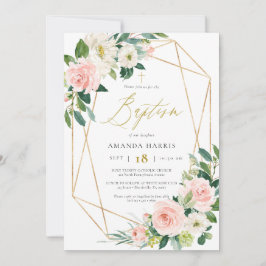 Inbjudan till  Blommigt och Ram-fotobaptism