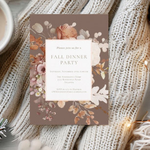 Inbjudan till Blommigt på Party-Thanksgivingen på