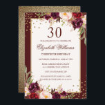 Inbjudan till Blommigten 30års födelsedag Guld Bur<br><div class="desc">Fler inbjudningar till Blommigt i Söt i Little Bayleigh Store!</div>