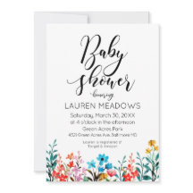 Inbjudan till Blommigten Babykläder i vår- för vat