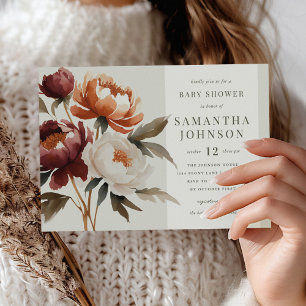 Inbjudan till Blommigten Babykläder på hösten i el