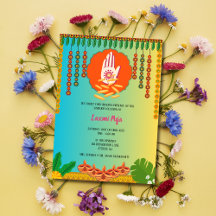 Inbjudan till Blommigten Shree Laxmi Puja