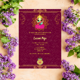 Inbjudan till Blommigten Shree Laxmi Puja