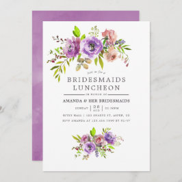Inbjudan till Blommigten Vår Bridesmaids Luncheon