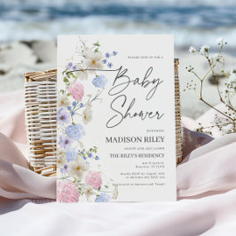 Inbjudan till blommigtens babyvisningsprogram | Li
