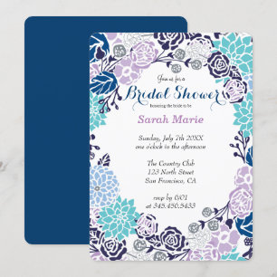 Inbjudan till blommigtens Blue Flower Wandeparty