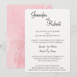 inbjudan till blomsterfärgning bröllop