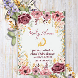 Inbjudan till blomsterträdgården Fairy Girl Baby S