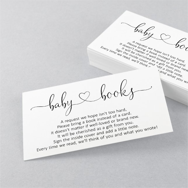 Inbjudan till Bok för babyskor - enkel (Skapare uppladdad)