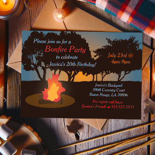 Inbjudan till Bonfire Party