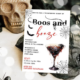 Inbjudan till Boos och Sprit Halloween fest