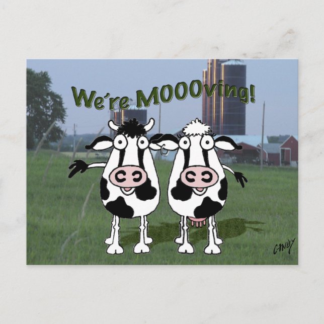 Inbjudan till bostadsparti. vykort (Framsida)