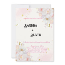 Inbjudan till botanisk Blommigt