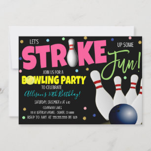 Inbjudan till Bowling-partiet